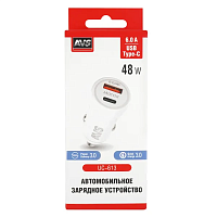 Автомобильное Зарядное Устройство UC-613, 1 QC USB/1 PD Type-C, 6.0 А, 48 Вт